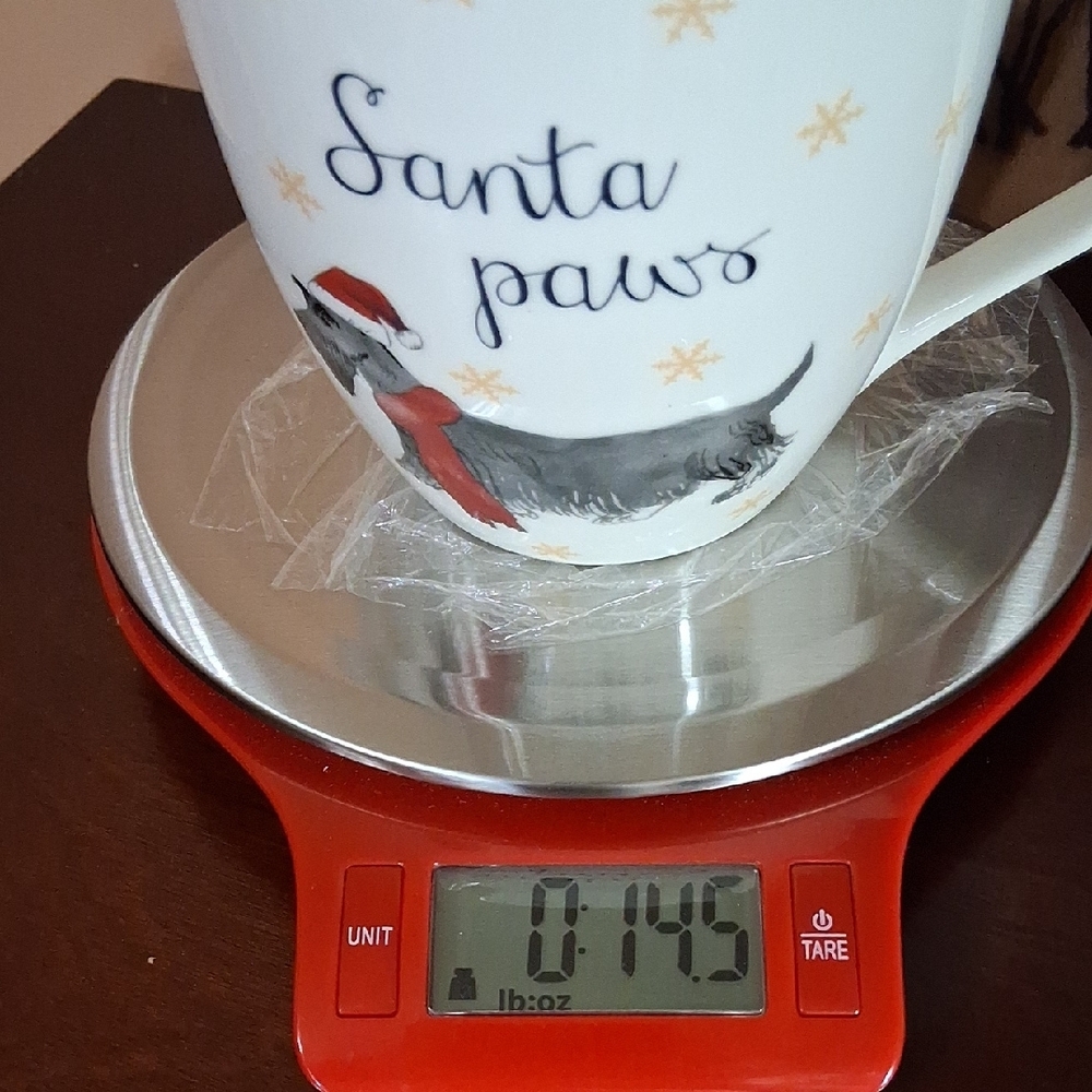 Santa Paws Scottish Terrier Holiday Mug By Milly Green. British Design. Ex Cond. - Picture 10 of 12
